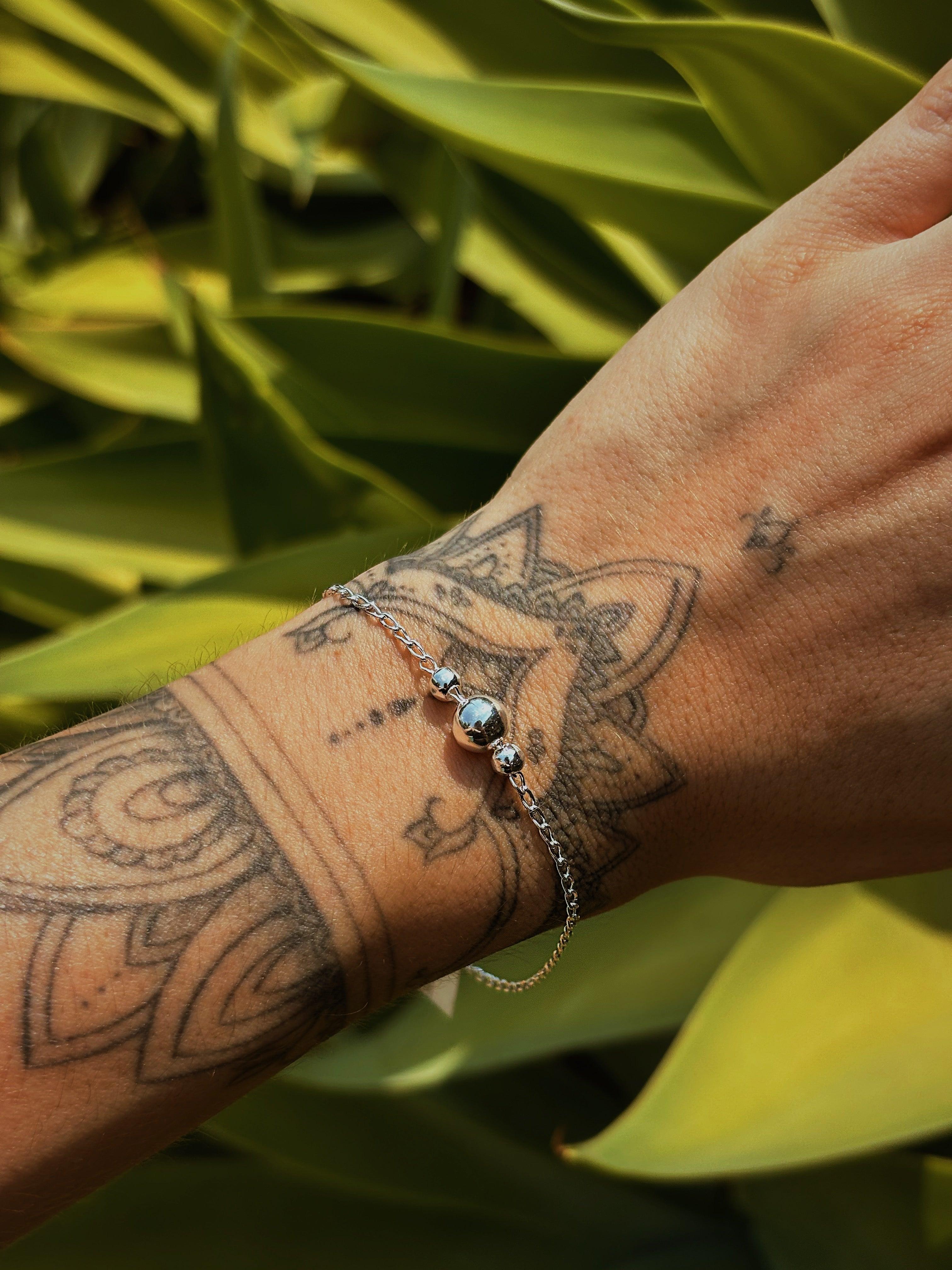 Pulseira Bola - joia em prata 925