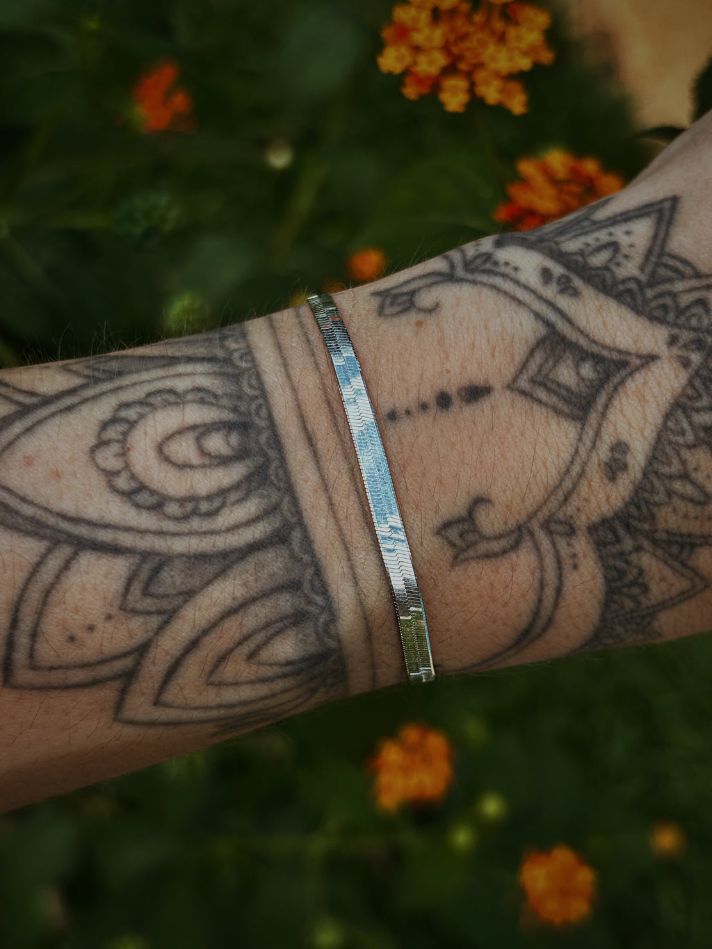 Pulseira Laminada - joia em prata 925