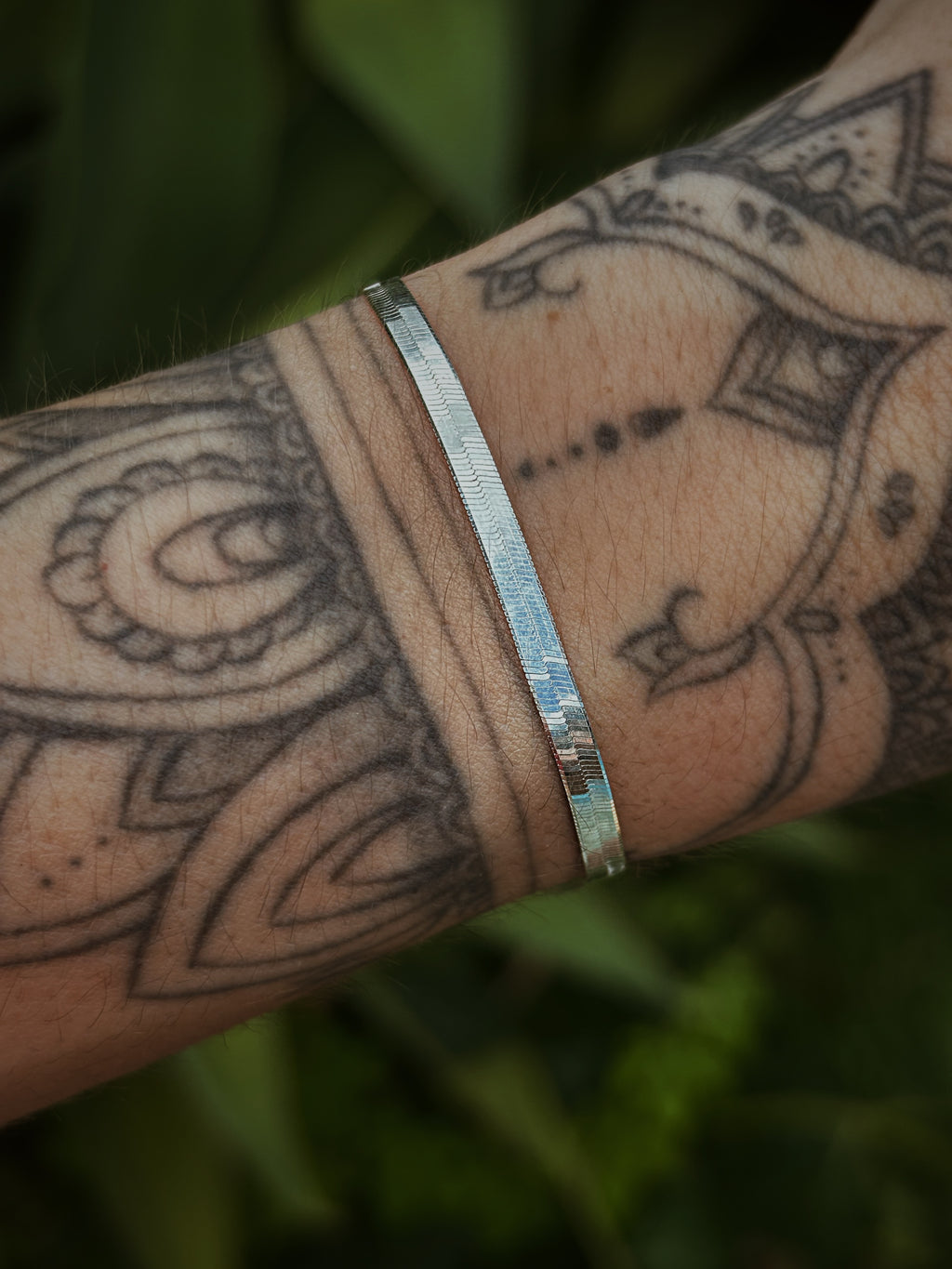 Pulseira Laminada - joia em prata 925