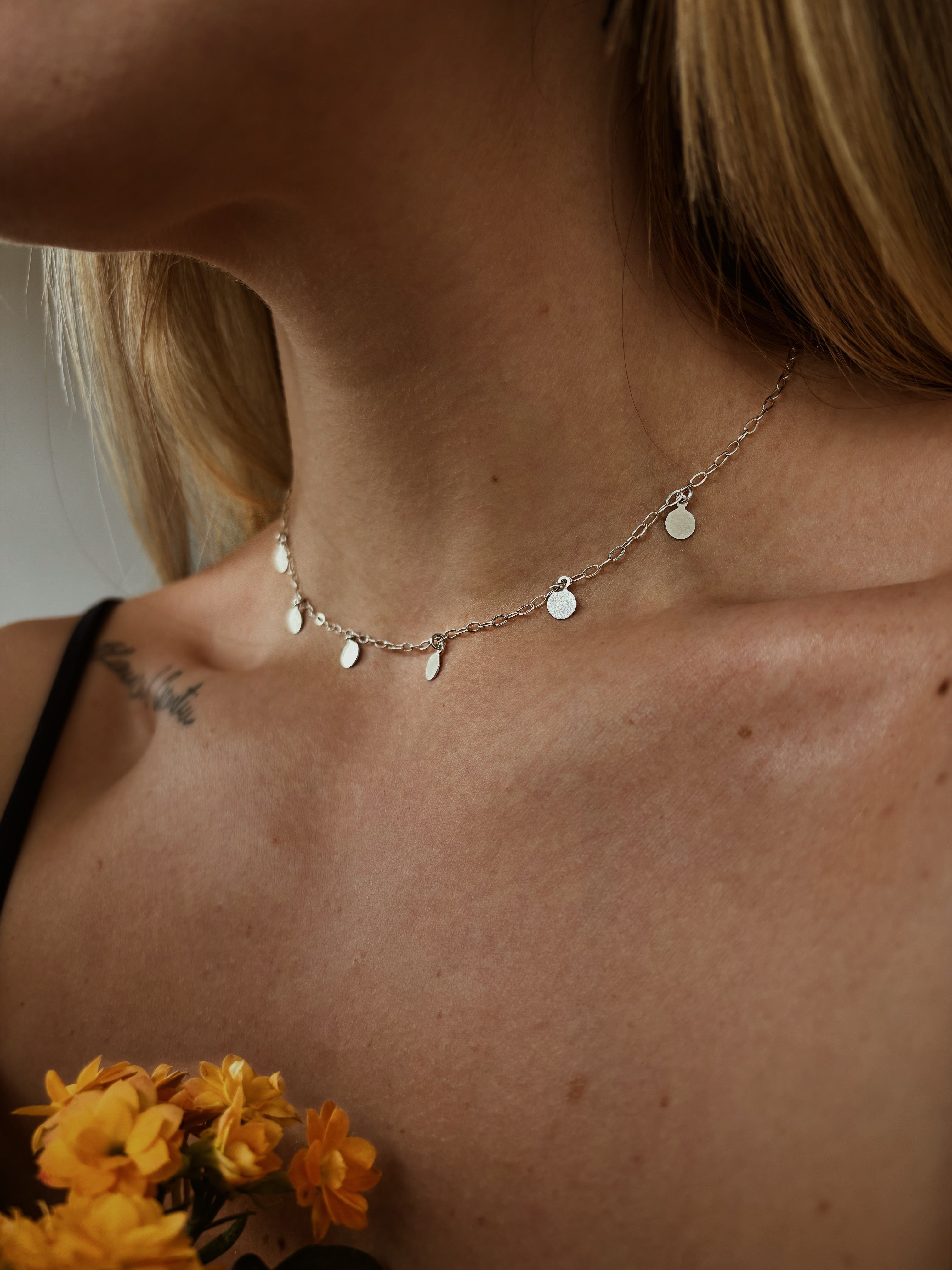 Colar Ciganinha - joia em prata 925