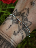 Pulseira Bolinha Diamantada - joia em prata 925