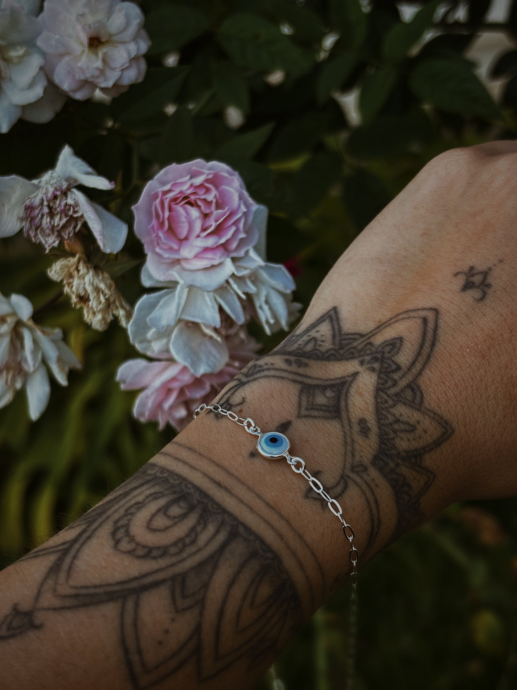 Pulseira Olho Grego - joia em prata 925