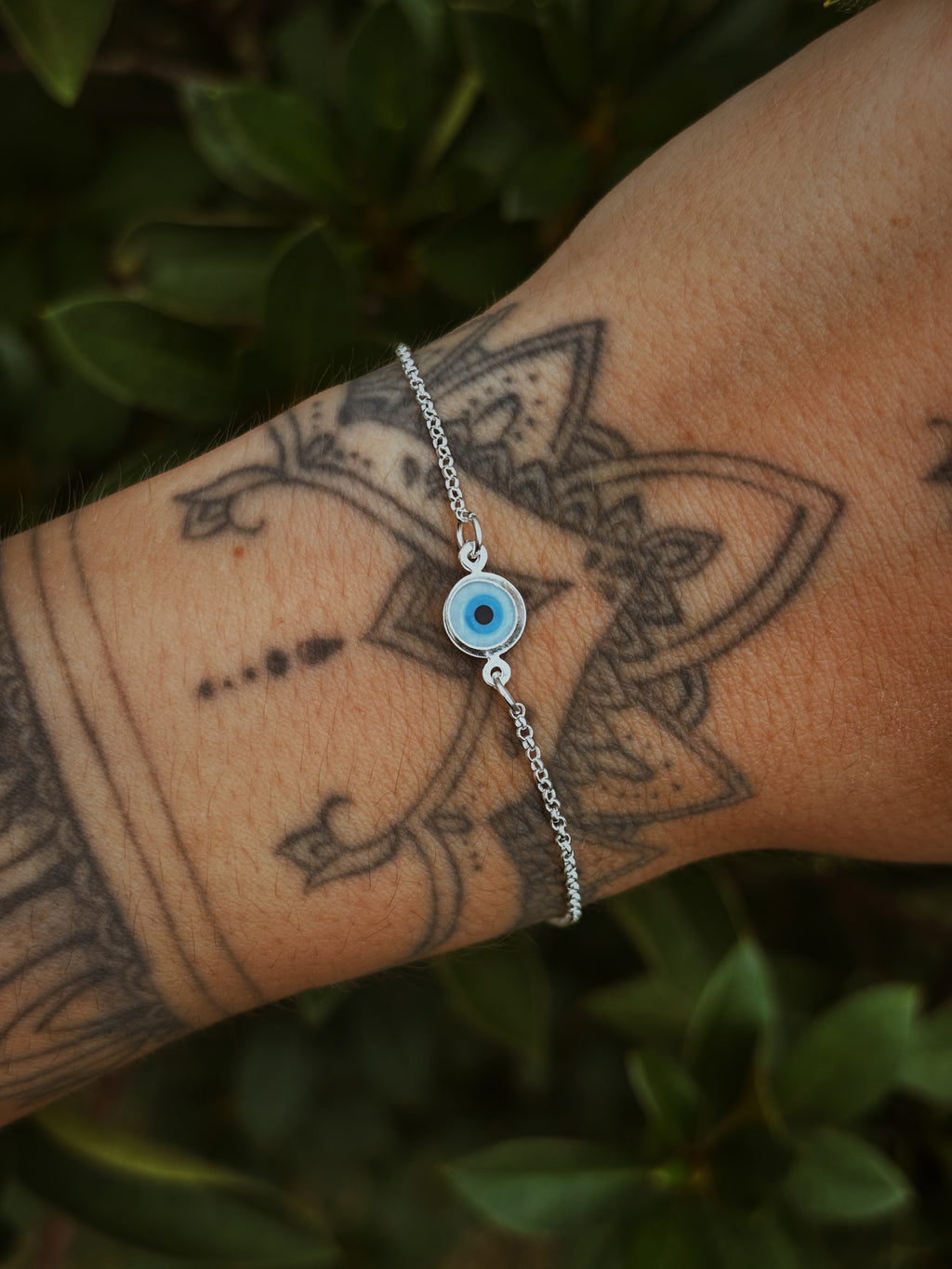 Pulseira Olho Grego - joia em prata 925
