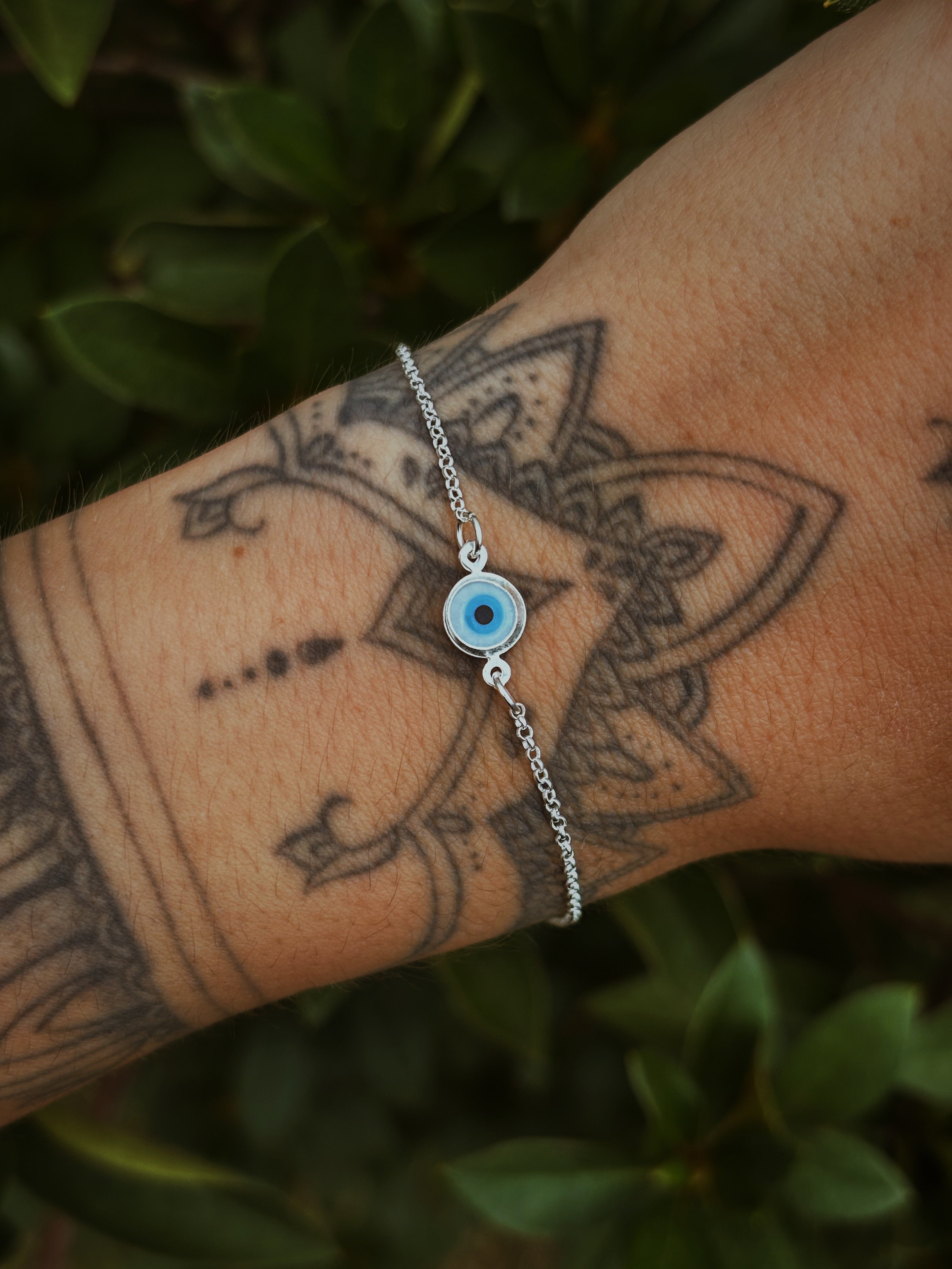 Pulseira Olho Grego - joia em prata 925