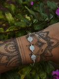 Pulseira Medalhas São Bento - joia em prata 925