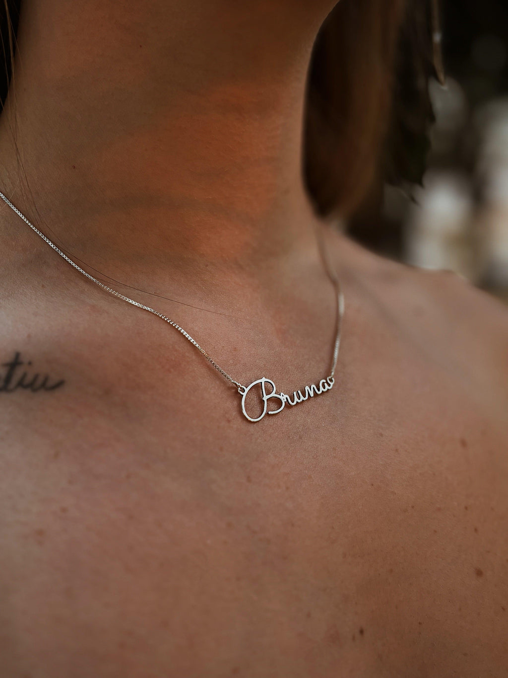 Colar Luxo Personalizado - joia em prata 925
