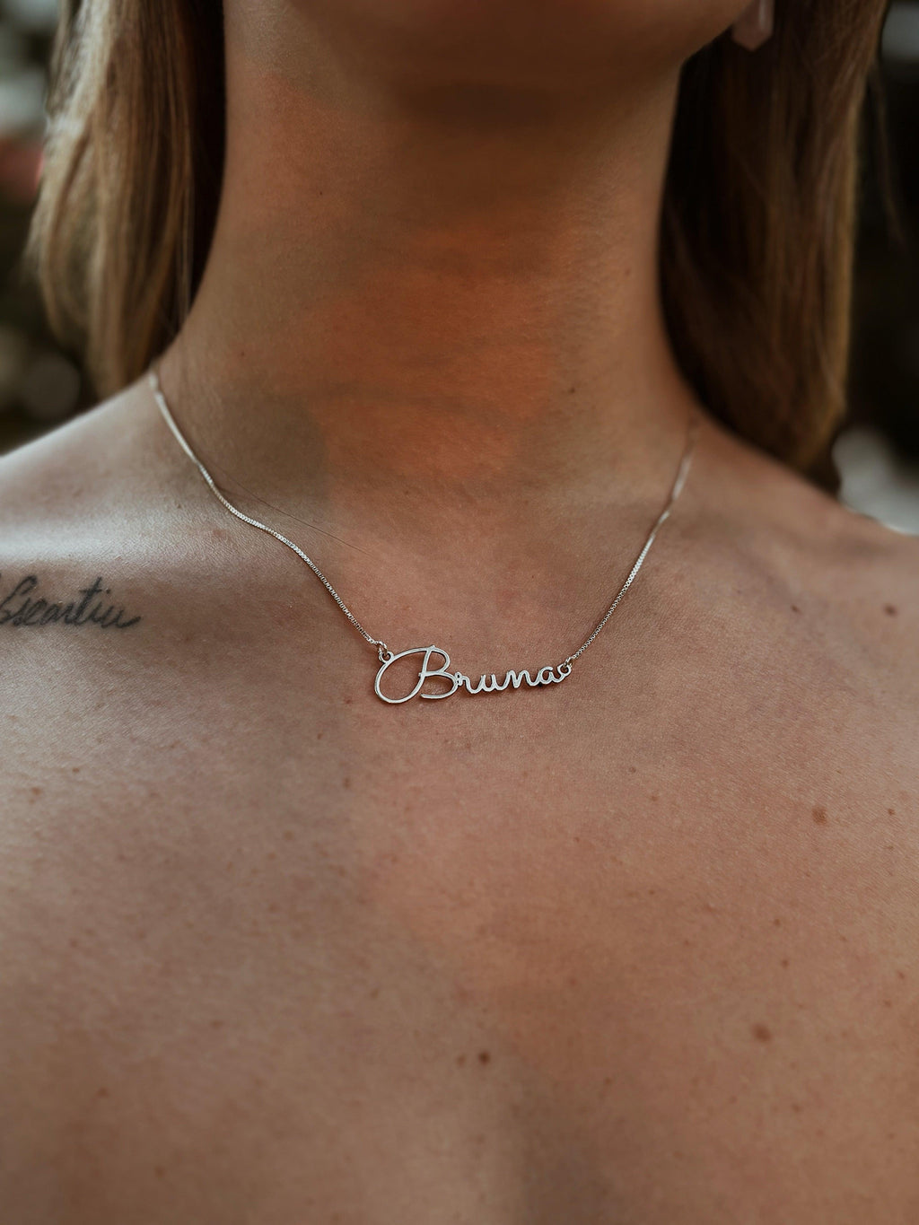 Colar Luxo Personalizado - joia em prata 925